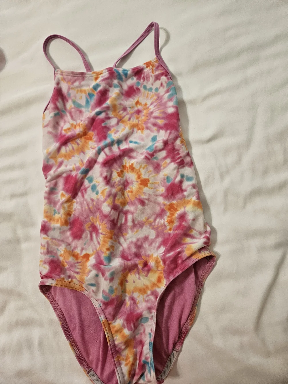 3 Speedo Girls'  One-Piece Swimsuits and Justice Swim Cover Shorts